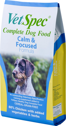 VetSpec Complete Dog Food Calm & Focused 12kg