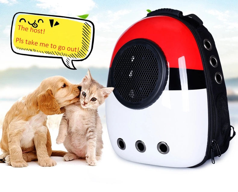 Breathable Space Capsule Astronaut Bubble Travel Bag Transport Carrying Cute Small Dog Cat