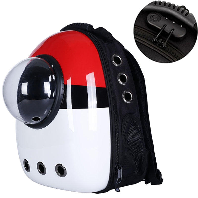 Breathable Space Capsule Astronaut Bubble Travel Bag Transport Carrying Cute Small Dog Cat