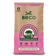 Beco Wild Boar with Pumpkin & Broccoli Dry Adult Dog Food, Complete Recipe, 12kg