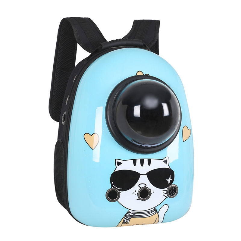 Breathable Space Capsule Astronaut Bubble Travel Bag Transport Carrying Cute Small Dog Cat