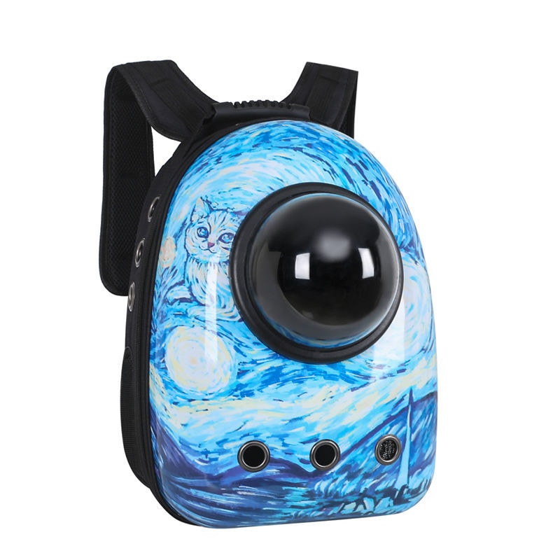 Breathable Space Capsule Astronaut Bubble Travel Bag Transport Carrying Cute Small Dog Cat