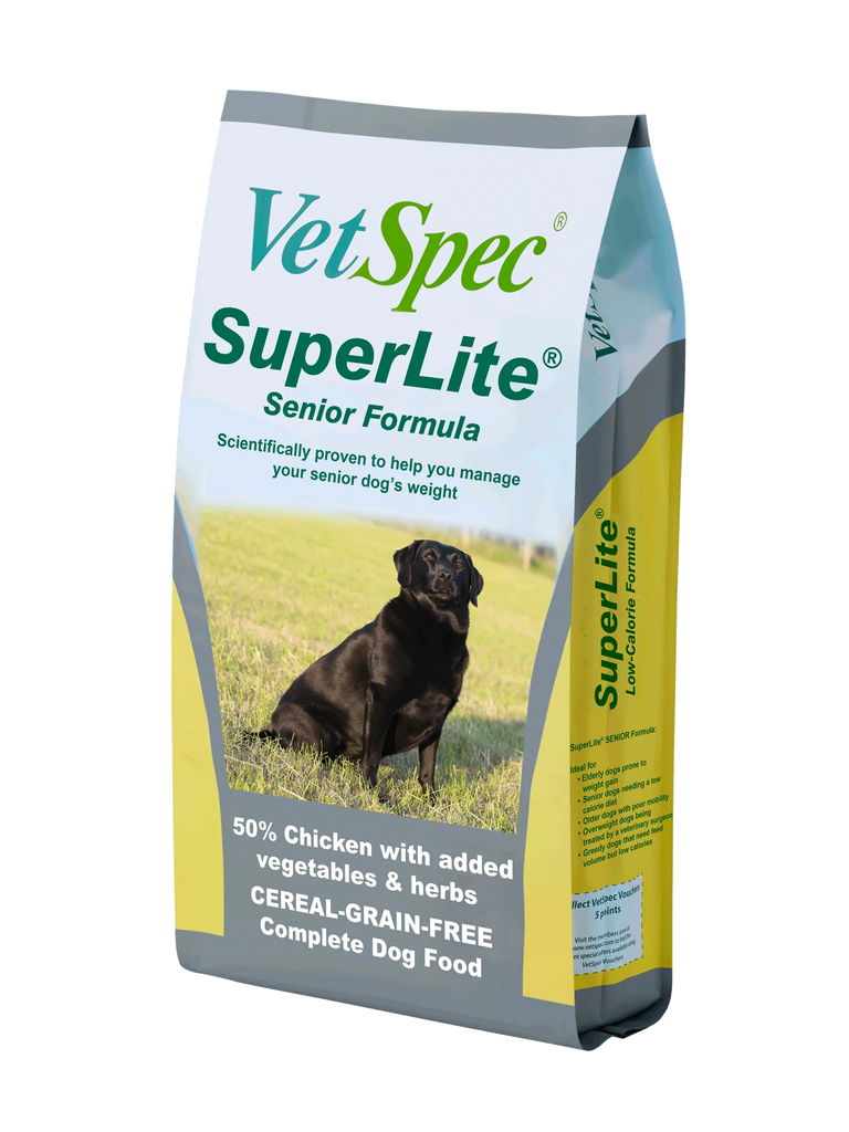 VetSpec Complete Senior Super Lite Dog Food 12KG