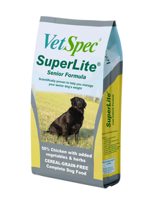 VetSpec Complete Senior Super Lite Dog Food 12KG